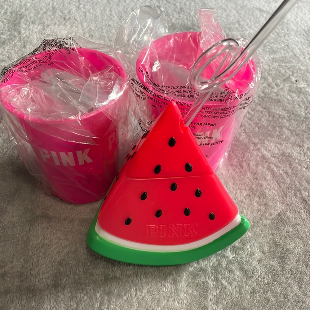 Victoria’s Secret PINK drink cups and accessories New